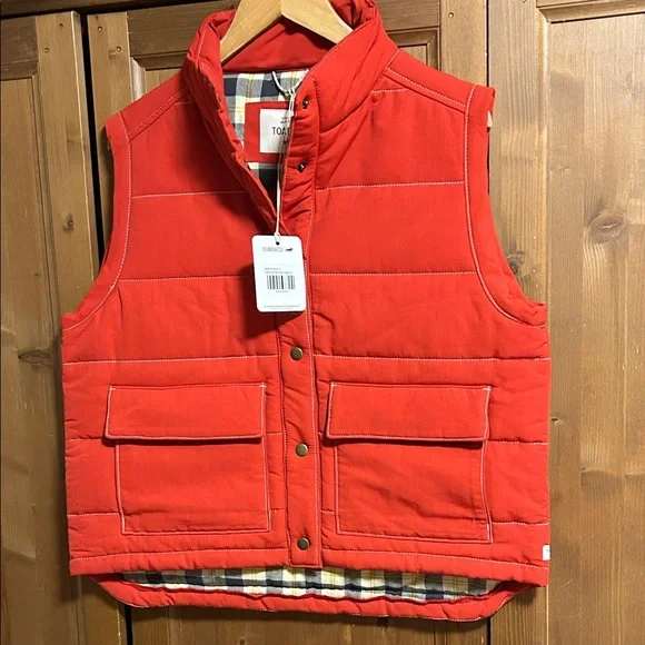 NWT* Wonen’s Toad & Co Forester Pass Vest - canoe red - XL - Picture 4 of 11